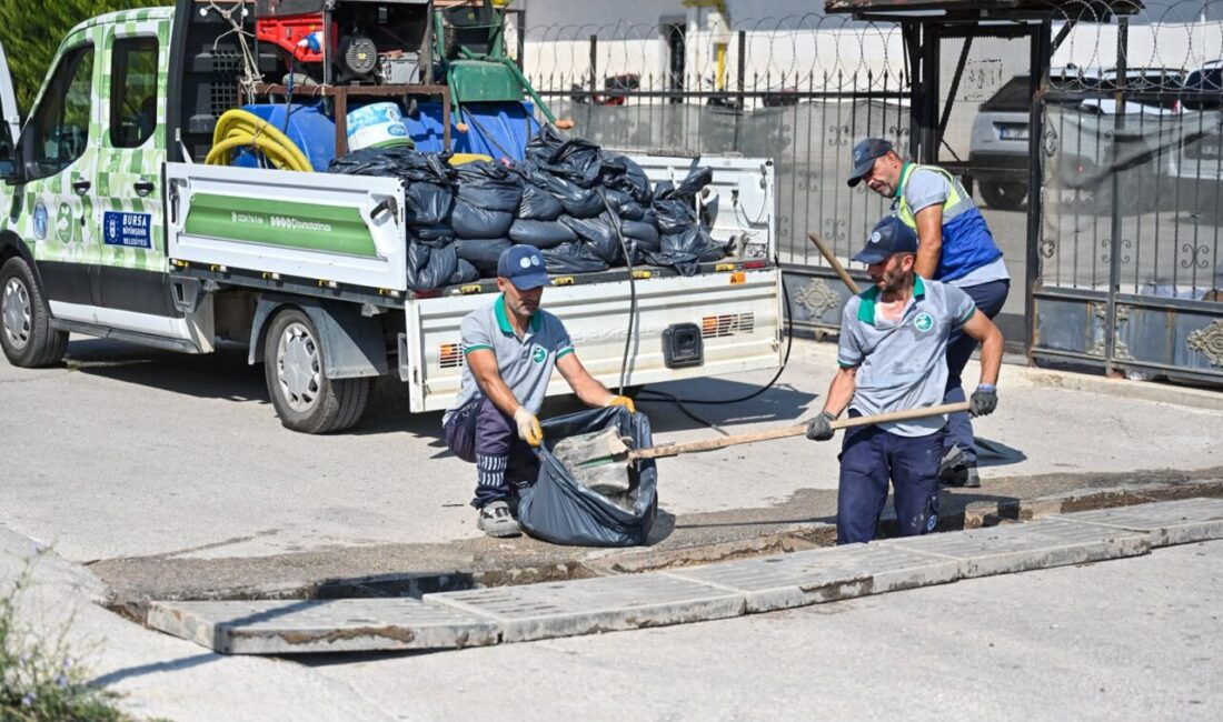 Bursa’da sonbahar öncesi alarm Bursa Büyükşehir Belediyesi, sonbaharda beklenen yağışlar öncesinde kent genelindeki yağmur