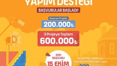 Esenler Film Festivali’nin 7’ncisi kapsamında ulusal kısa film sektörünü desteklemek