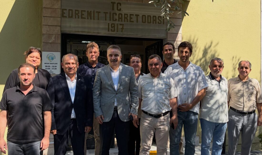 Kaymakam Odabaş’tan Edremit’e veda Görev süresi sona eren Edremit Kaymakamı Ahmet Odabaş, Edremit Ticaret
