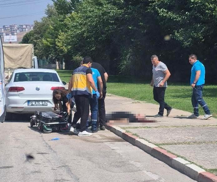 Bursa’nın İnegöl ilçesinde 53 yaşındaki esnaf Ali Enver Y., yol