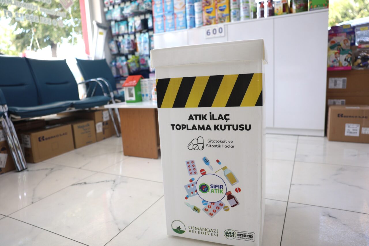 Osmangazi’de atık ilaçlara güvenli çözüm! 2 Bülten Medya -