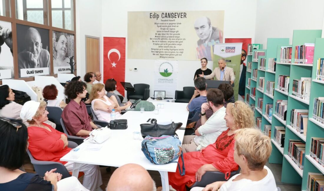 Can Yücel Osmangazi’de şiirlerle anıldı! Osmangazi Belediyesi tarafından düzenlenen “Şiirle, İsyanla ve Gülüşle Bir Can