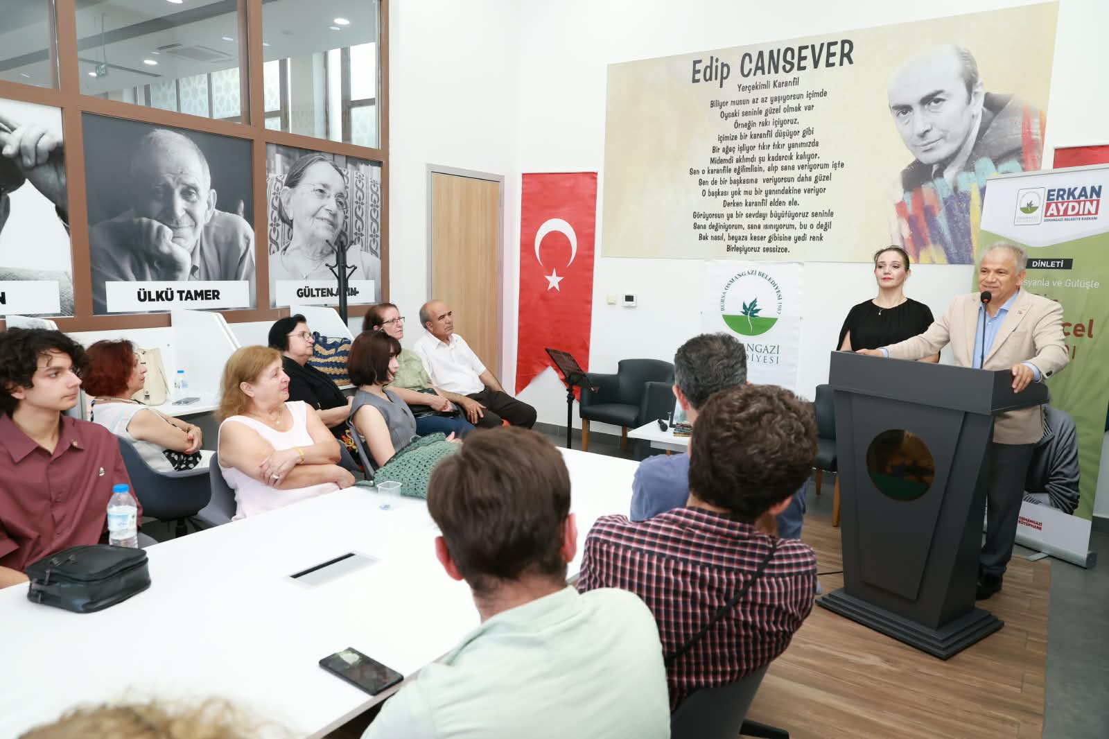 Can Yücel Osmangazi’de şiirlerle anıldı! 1 Bülten Medya -