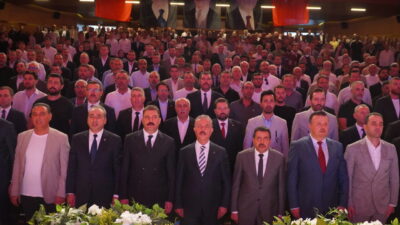 MHP Osmangazi İlçe Teşkilatı’nın 15. Olağan Kongresi’nde Serdar Burulday ilçe