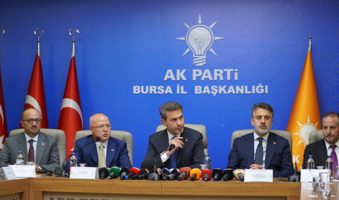 Enerji ve Tabii Kaynaklar Bakanı Alparslan Bayraktar, Bursa’da enerji altyapısına