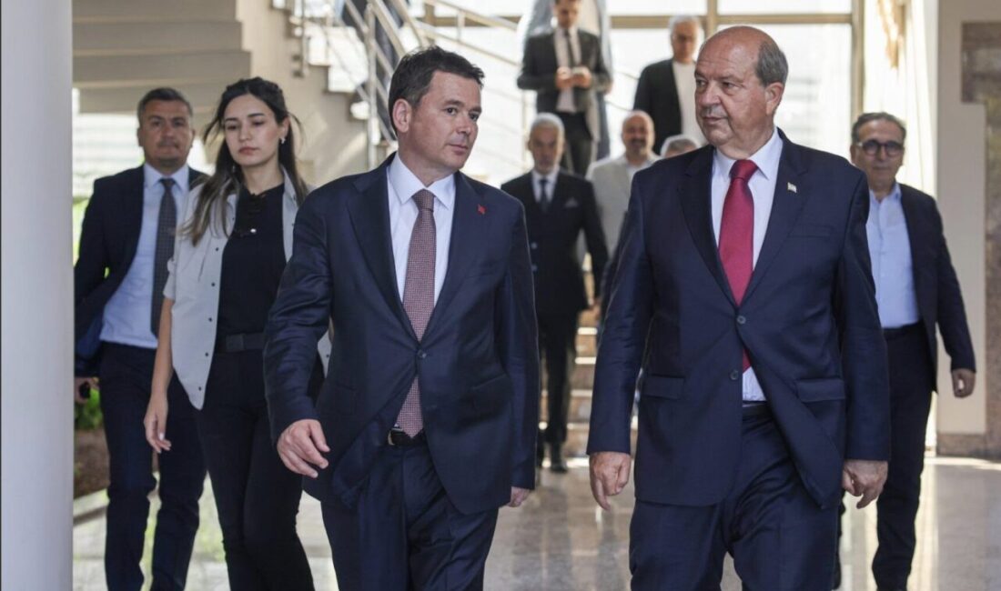 Osmangazi Belediye Başkanı Erkan Aydın, KKTC 5. Cumhurbaşkanı Ersin Tatar'ı
