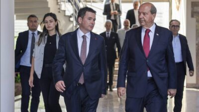 Osmangazi Belediye Başkanı Erkan Aydın, KKTC 5. Cumhurbaşkanı Ersin Tatar'ı