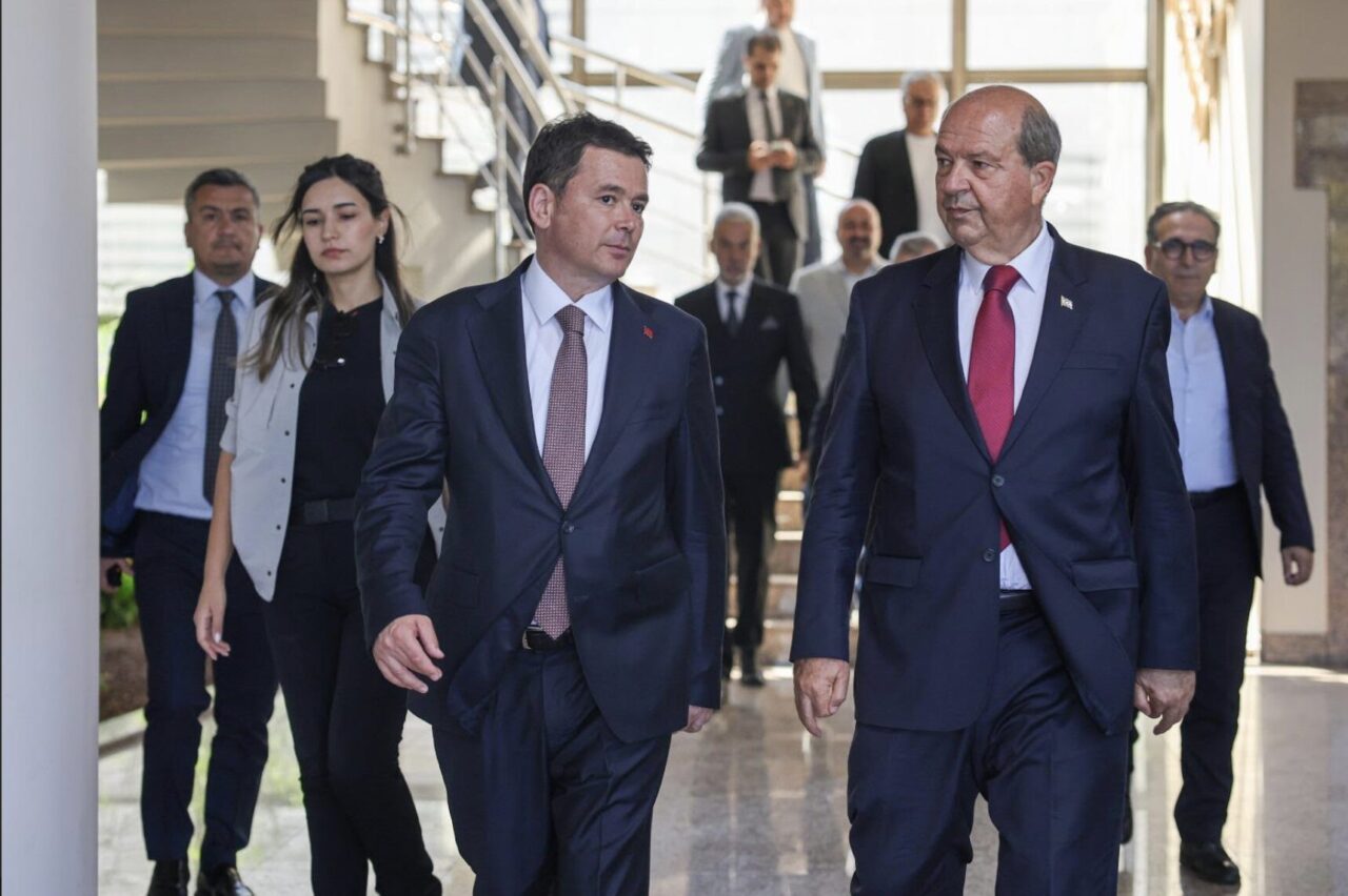 Osmangazi Belediye Başkanı Erkan Aydın, KKTC 5. Cumhurbaşkanı Ersin Tatar'ı