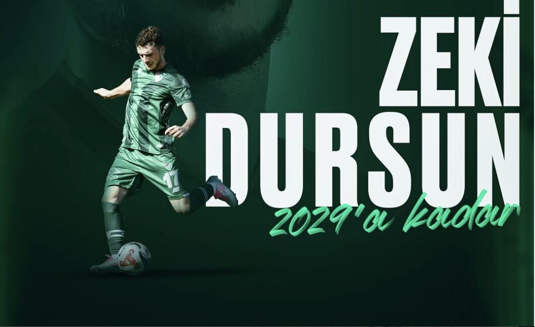 Kulüp, Muhammet Zeki Dursun'un sözleşmesini 2029 yılına kadar uzattığını açıkladı.