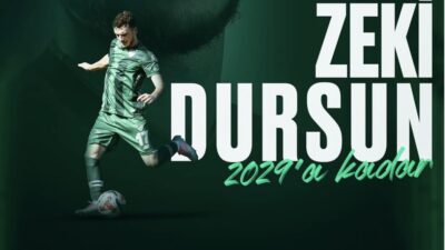 Kulüp, Muhammet Zeki Dursun'un sözleşmesini 2029 yılına kadar uzattığını açıkladı.