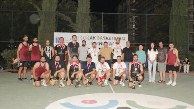 İMO Bursa Şubesi tarafından düzenlenen Sokak Basketbolu Turnuvası’nda 8 takım