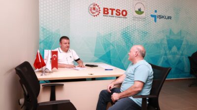 Osmangazi Belediyesi'nin iş arayan vatandaşlarla işverenleri buluşturduğu istihdam buluşmalarının sonuncusunda,