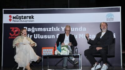 Nilüfer Belediyesi’nin düzenlediği Müşterek Mekan Buluşmaları’nda, 30 Ağustos ve bağımsızlık