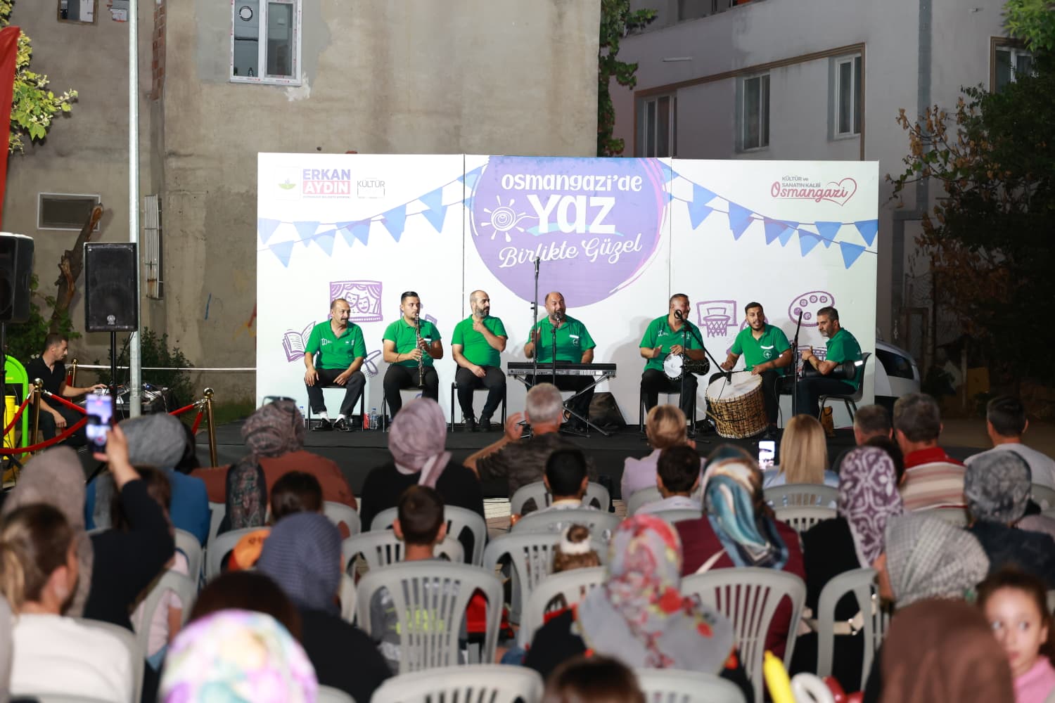 Osmangazi Belediyesi'nin "Osmangazi'de Yaz Mahalle Şenlikleri" bu kez Sırameşeler Mahallesi'nde