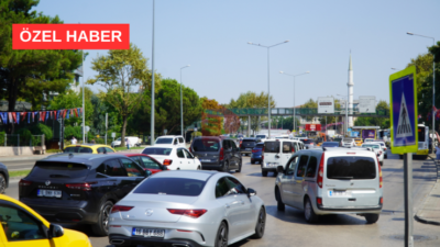 Bursa’da özellikle sabah ve akşam saatlerinde artan trafik yoğunluğu, kent