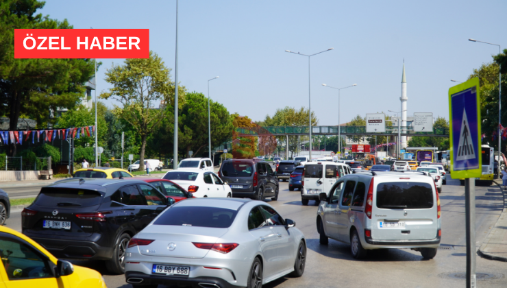 Bursa’da özellikle sabah ve akşam saatlerinde artan trafik yoğunluğu, kent