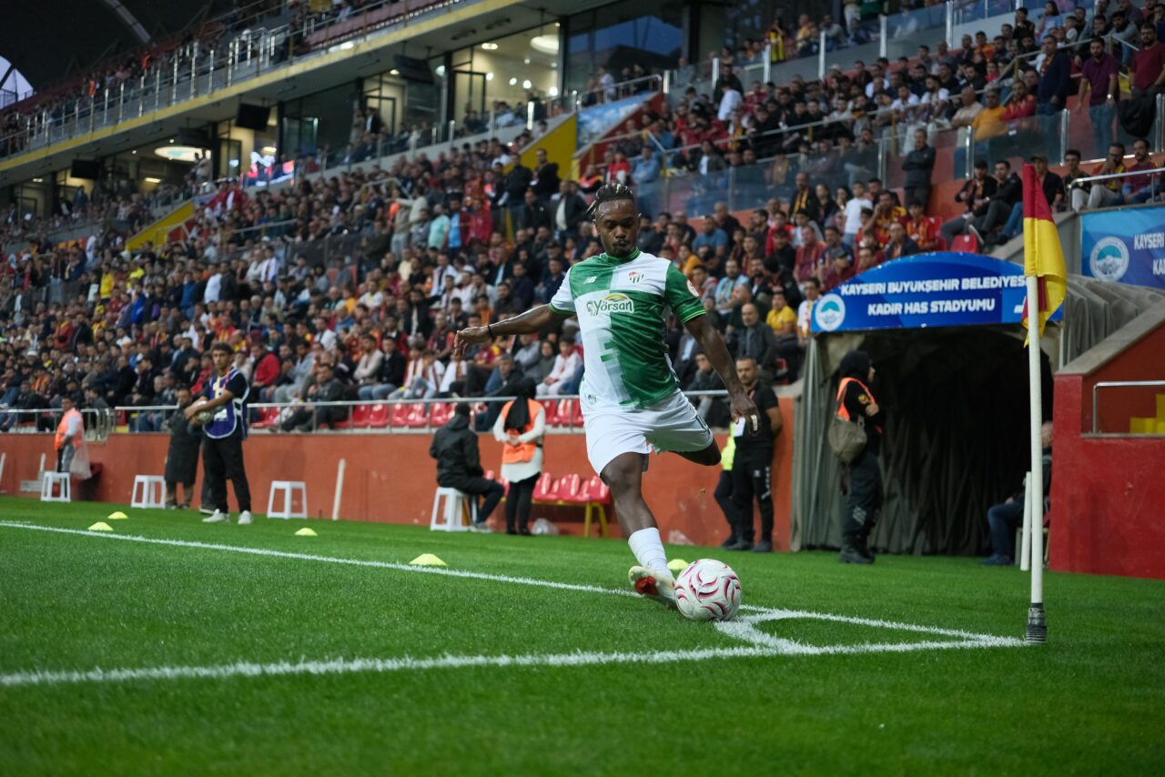 Kayseri’ye ilk gol ve yenilgi Bursaspor'dan 1 Bülten Medya -