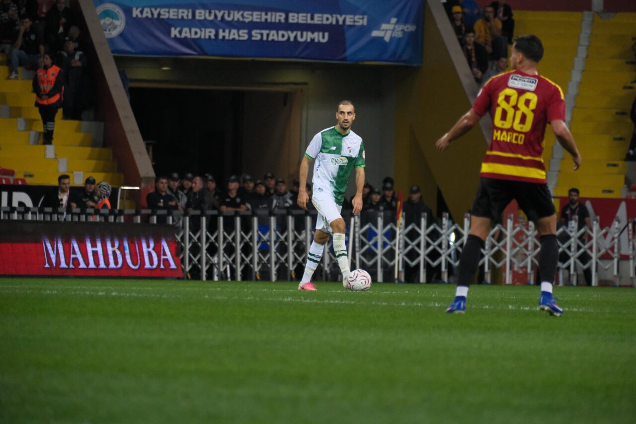 Kayseri’ye ilk gol ve yenilgi Bursaspor'dan 2 Bülten Medya -