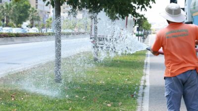 : Osmangazi Belediyesi, yaz sıcaklıklarının yeşil alanlar üzerindeki etkisini azaltmak