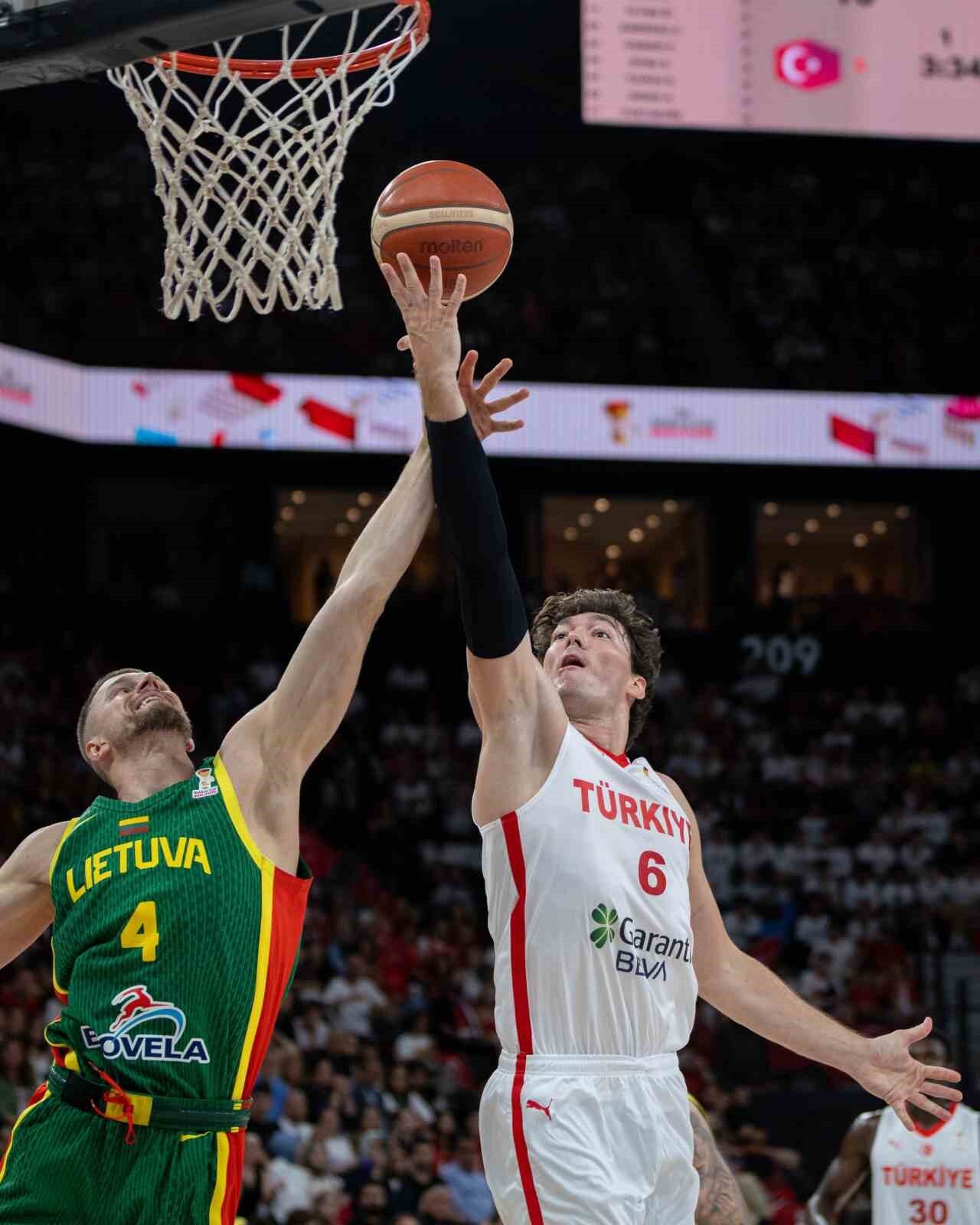 A Milli Erkek Basketbol Takımı, Litvanya’yı farklı yendi 23 Bülten Medya -