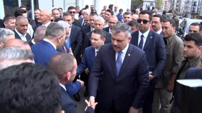Adalet Bakanı Akın Gürlek ile İçişleri Bakanı Mustafa Çiftçi, bir