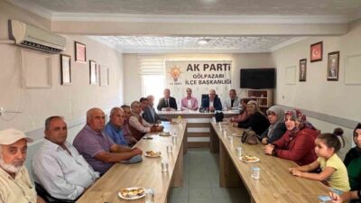 AK Parti Gölpazarı İlçe Danışma Toplantısı’nda teşkilat çalışmaları ve ilçede