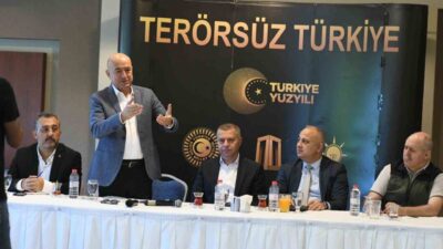 Çanakkale’de Merkez ilçe muhtarları ile bir araya gelen AK Parti