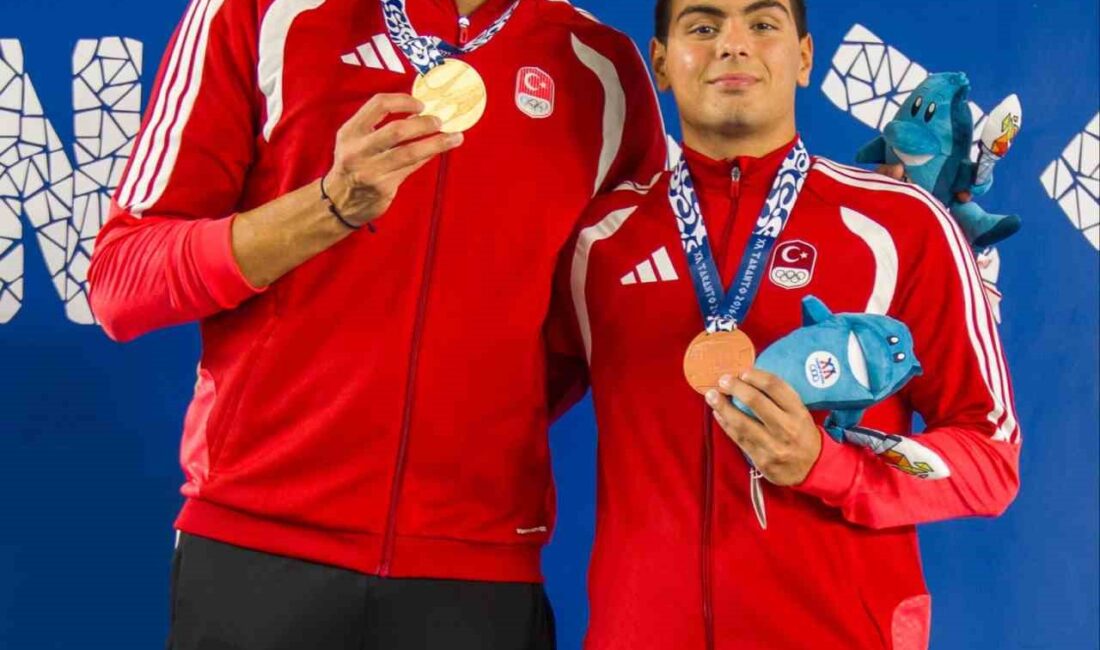 Akdeniz Oyunları’nda Emre Sakçı altın, Nusrat Allahverdi bronz madalya kazandı Taranto 2026 Akdeniz Oyunları’nda erkekler 50 metre kurbağalama finalinde milli