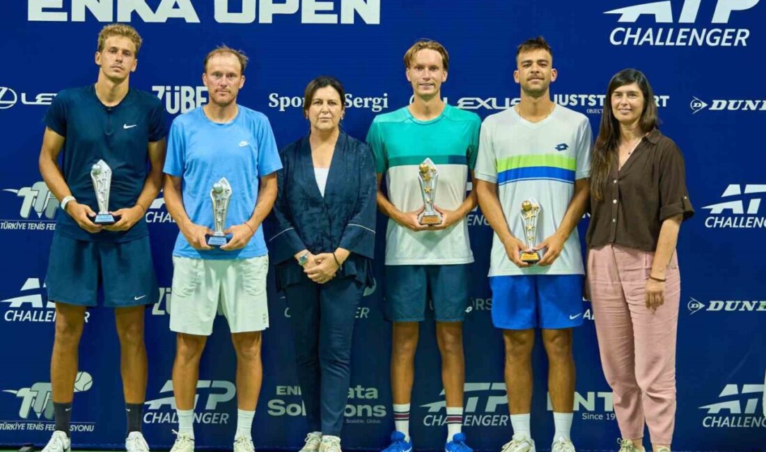 Arda Azkara ve James Mackinlay, Enka Open’da şampiyon Bu yıl ENKA Spor Kulübü’nde ilk kez düzenlenen ENKA Open