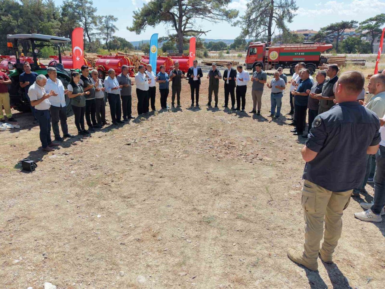 Ayvacık’ta 10 köye yangın söndürme tankeri alındı 11 Bülten Medya -