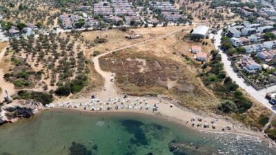 Balıkesir’in Ayvalık ilçesi Sahilkent Mahallesi’nde yer alan 30 sitenin yönetimi,