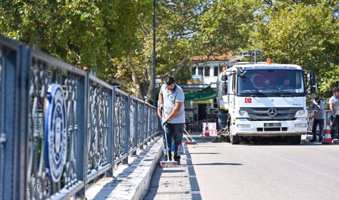 Gölyazı’da büyük bakım Bursa Büyükşehir Belediyesi, kentin önemli turizm noktalarından Gölyazı’da temizlik, bakım