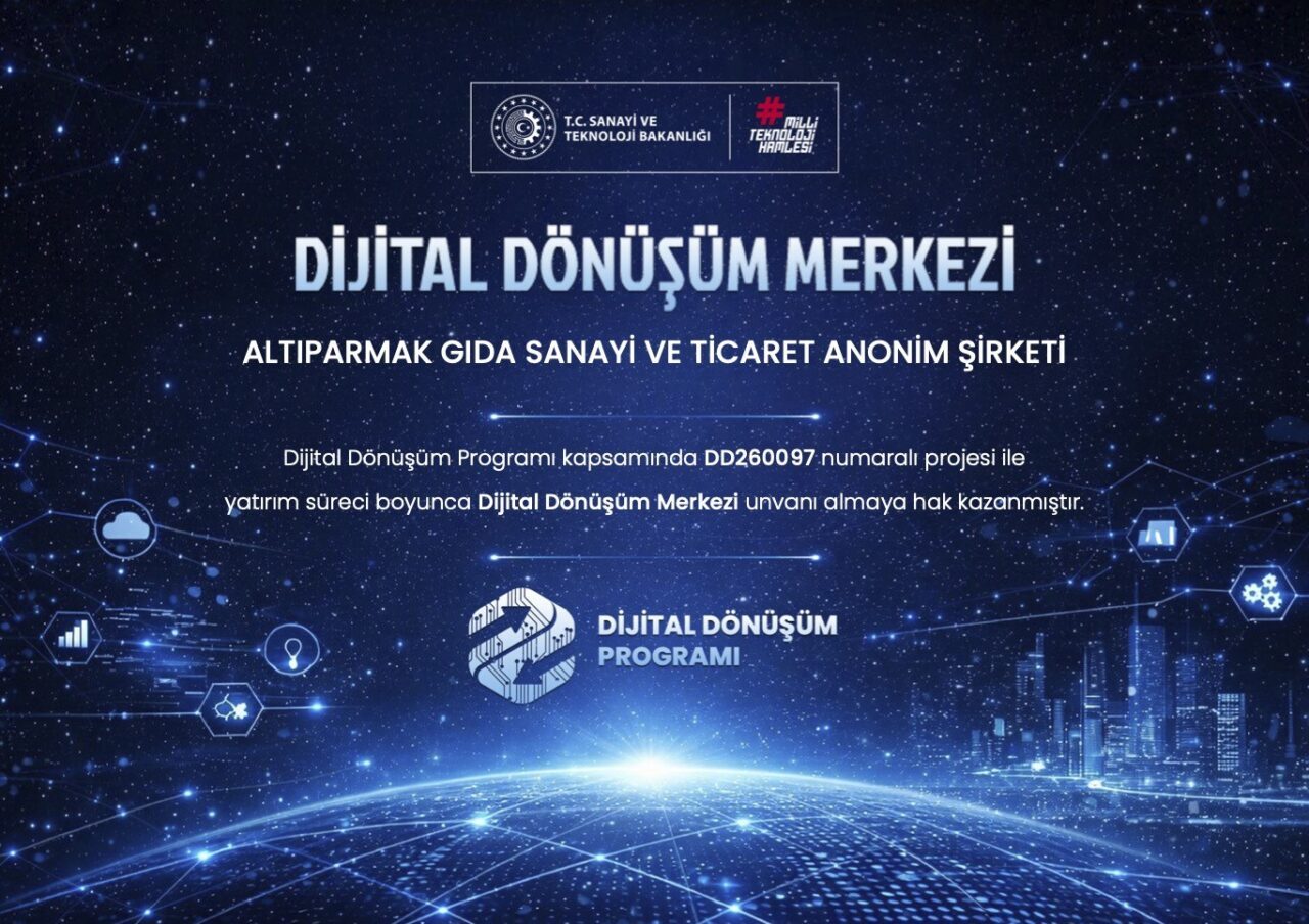 Balparmak, Sanayi ve Teknoloji Bakanlığı’ndan ‘Dijital Dönüşüm Merkezi’ unvanı aldı 10 Bülten Medya -