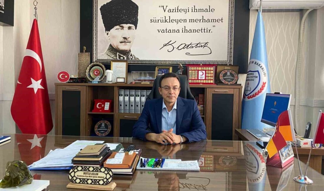 Bandırma İlçe Milli Eğitim Müdürü Mutlu Aslan, 2026-2027 eğitim öğretim