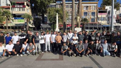 Balıkesir’in Bandırma ilçesinde bir döner işletmesi ile kurye arasında yaşanan