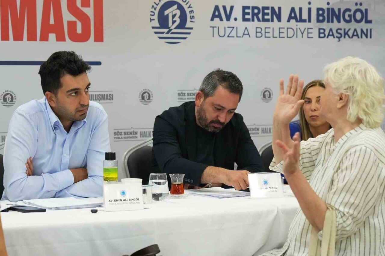 Başkan Bingöl, Tuzla Belediyesi’nde vatandaşlarla buluştu 7 Bülten Medya -