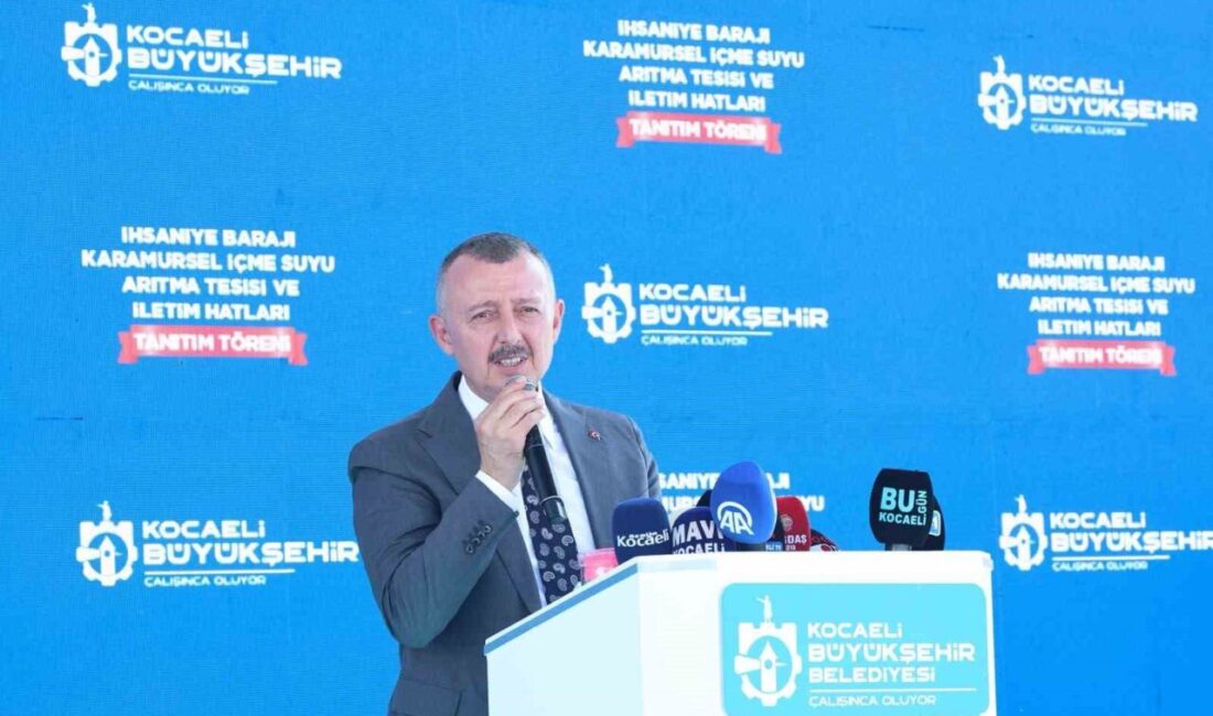 Başkan Büyükakın: “Şehirde su kesintisi yaşanmadı” Kocaeli Büyükşehir Belediyesi ile İSU Genel Müdürlüğü, Karamürsel, Gölcük ve
