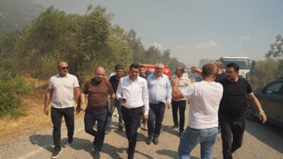 Edremit Belediye Başkanı Mehmet Ertaş, Kadıköy Mahallesi Şıpşıp Dede mevkiinde