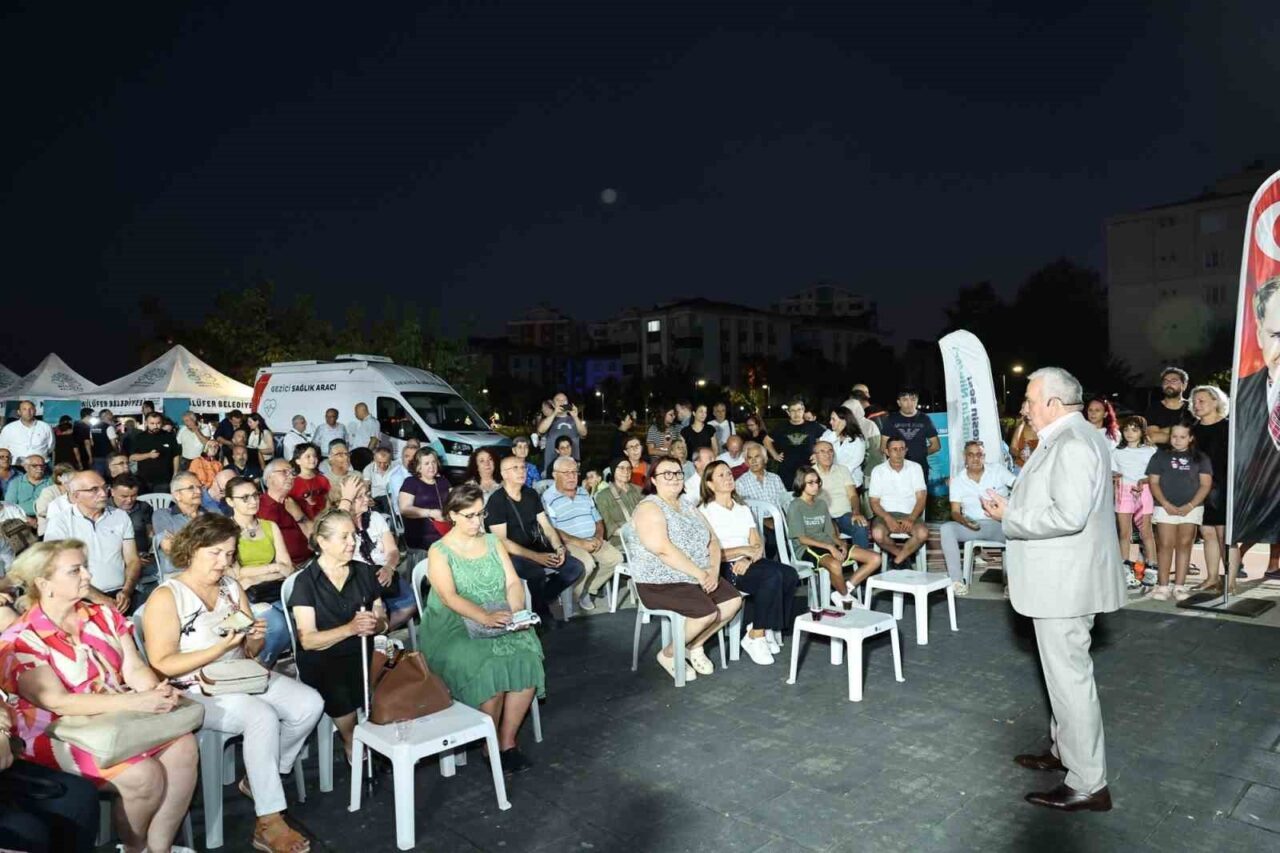 Başkan Şadi Özdemir Yüzüncüyıl sakinleriyle buluştu 17 Bülten Medya -