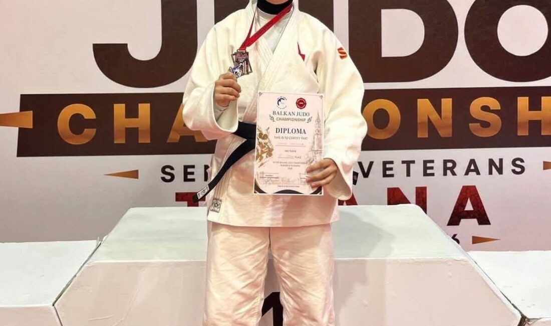 Bilecikli milli judo sporcusu Haticenur Göktaş, Balkan Şampiyonası’nda bireysel ve