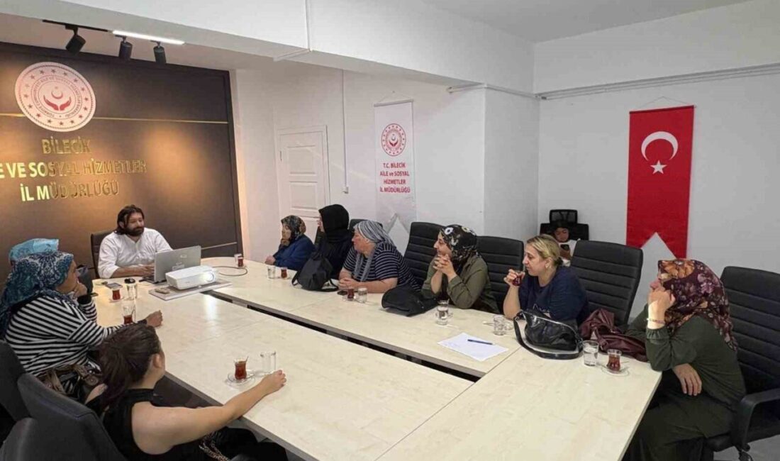 Bilecik’te bağımlılıkla mücadele eğitimi Bilecik’te Sosyal ve Ekonomik Destek (SED) hizmetinden yararlanan vatandaşlara yönelik