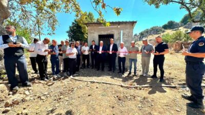 Bilecik’in Osmaneli ilçesinde içme suyu tesisi hizmete açıldı. Osmaneli ilçesine