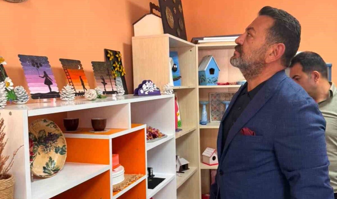 Bilecik’te özel ihtiyaçlı gençlerin el emeği ile hazırladıkları eserler beğeni