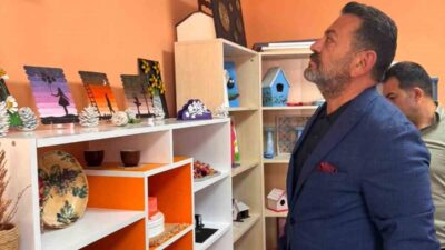 Bilecik’te özel ihtiyaçlı gençlerin el emeği ile hazırladıkları eserler beğeni
