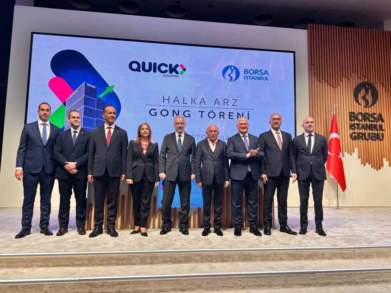 Borsa İstanbul’da gong, Quick Sigorta için çaldı 4 Bülten Medya -
