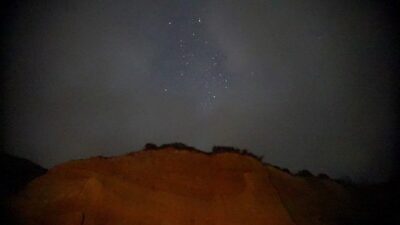 İstanbul’un Çatalca ilçesinde gece saatlerinde gökyüzünü hareketlendiren Perseid meteor yağmuru,