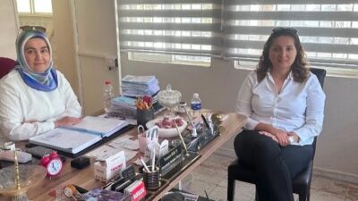 Burhaniye ilçesinde, İlçe Sağlık Müdürü Uzm. Dr, Betül Erten Akbey,