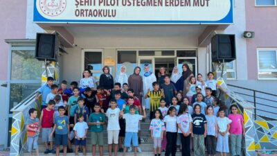 Burhaniye ilçesinde, başarılı çalışmaları ile dikkat çeken Bahçelievler Mahallesi muhtarı