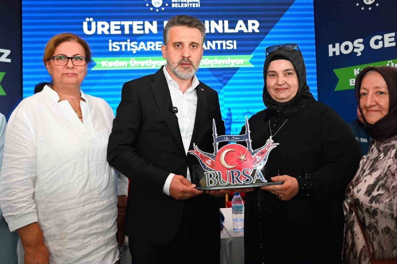 Bursa Büyükşehir’den kadın kooperatiflerine destek... 24 Bülten Medya -