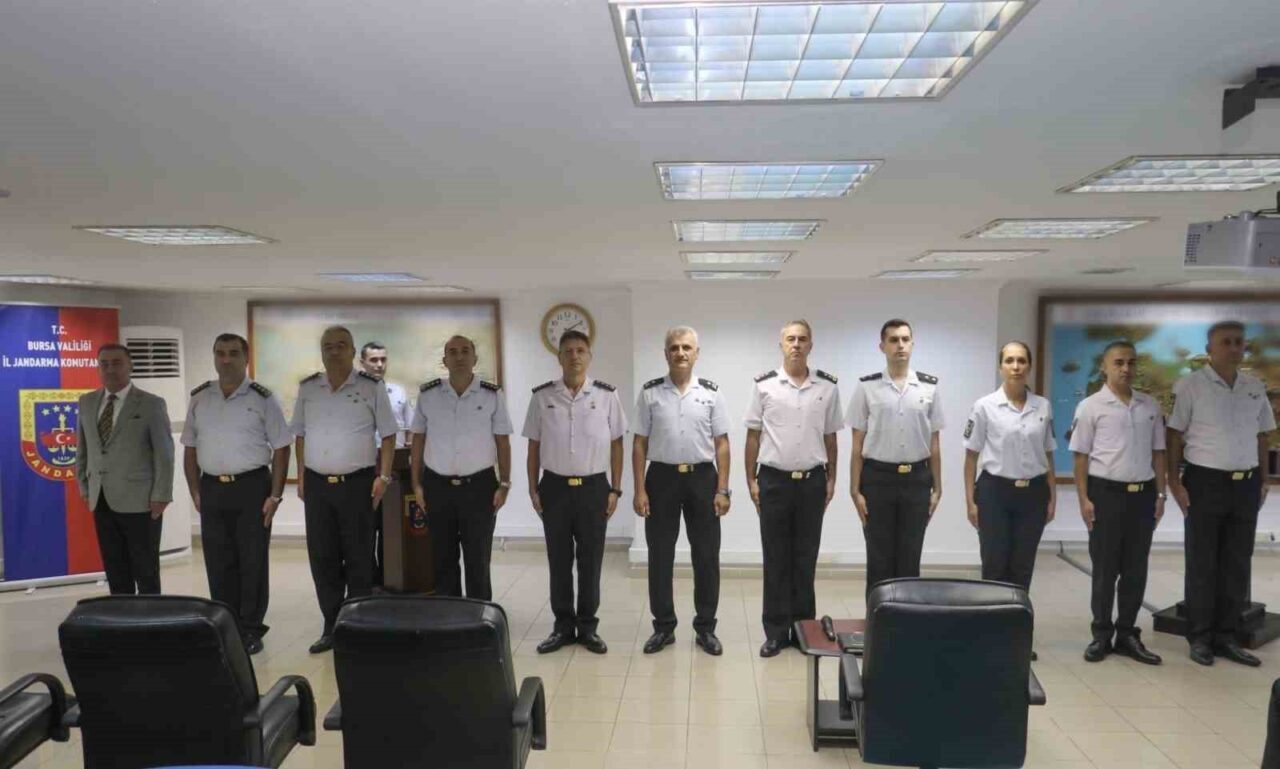 Bursa İl Jandarma Komutanlığı’nda ’Rütbe Terfi Töreni’ 16 Bülten Medya -